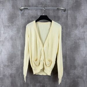 🚩steal authentic Dolce & Gabbana Light Cream Women's Cardigan